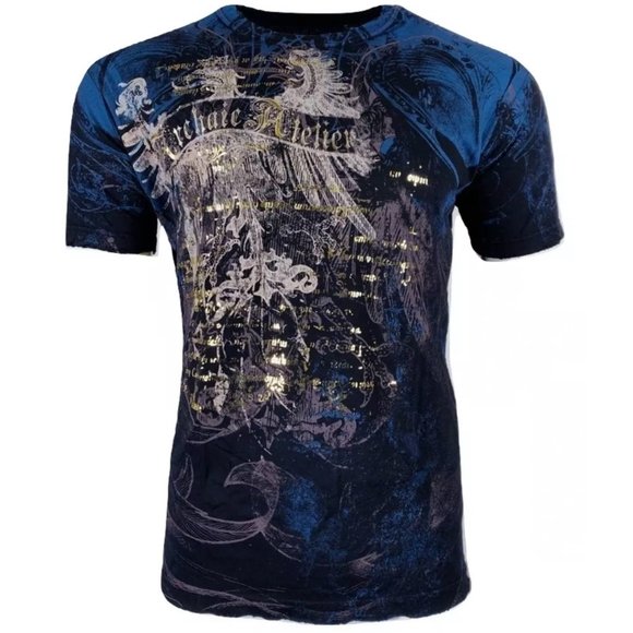 Affliction Other - ARCHIAC BY AFFLICTION Men's T-Shirt S/S CASCO Bike